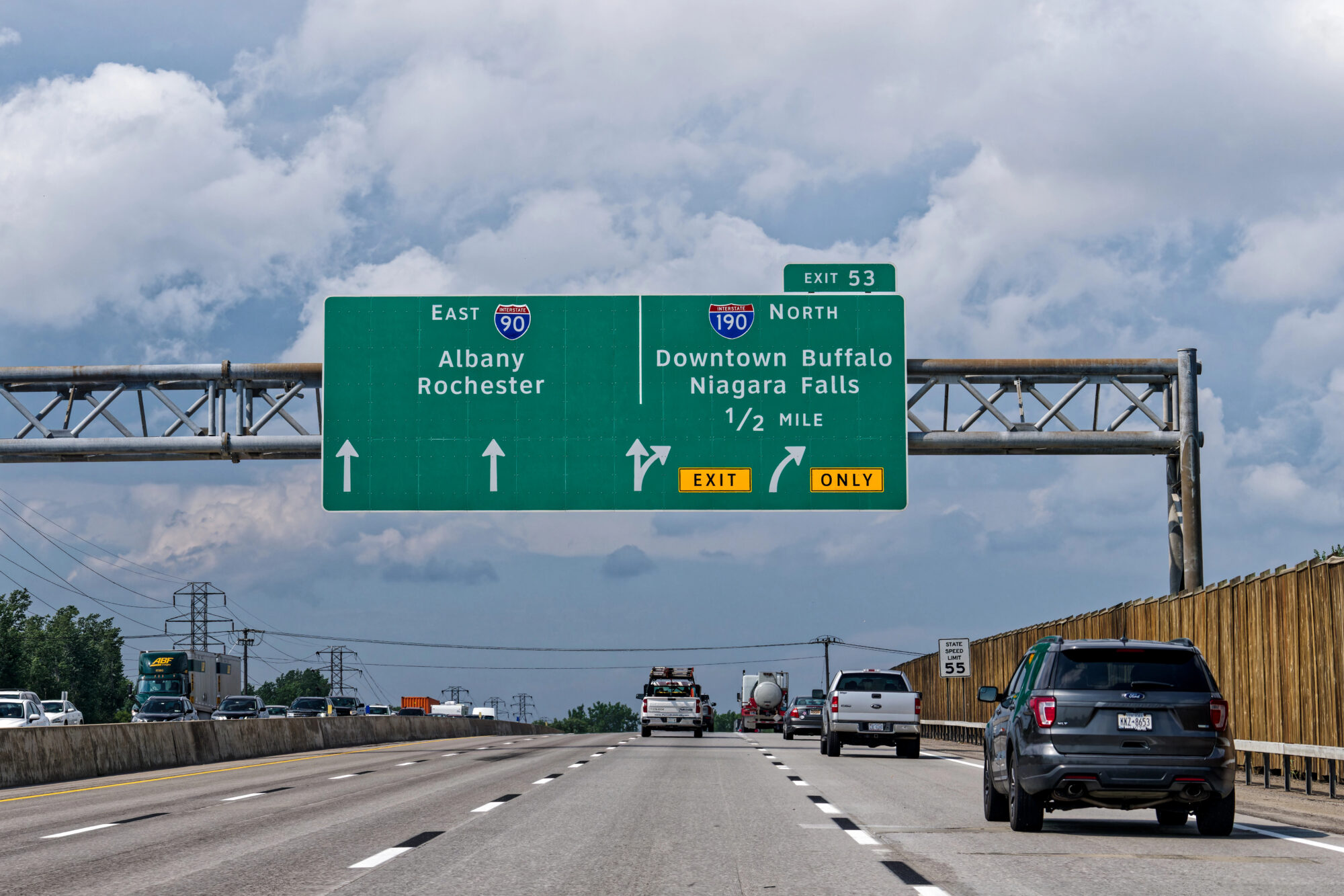 Thruway and 190 in Western New York, a focus area for the region's record transportation funding.