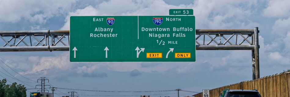 Thruway and 190 in Western New York, a focus area for the region's record transportation funding.